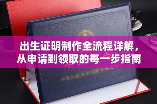 社旗出生证明制作全流程详解，从申请到领取的每一步指南