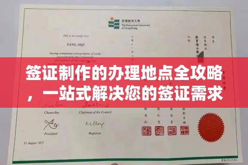 社旗签证制作的办理地点全攻略，一站式解决您的签证需求
