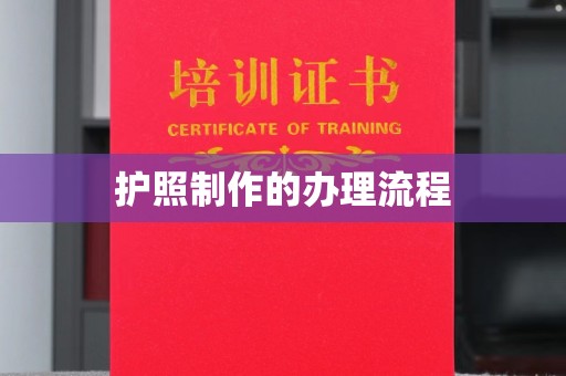社旗护照制作的办理流程